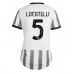 Cheap Juventus Manuel Locatelli #5 Home Football Shirt Women 2022-23 Short Sleeve